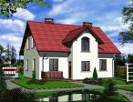Проект дома из газобетона с мансардой № 367