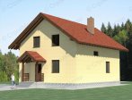 Проект каркасного  дома 3039